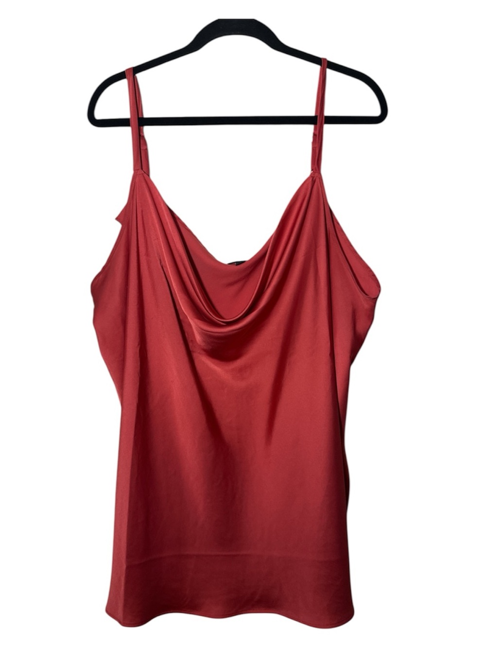 Pre-Love Torrid Cowl Neck Satin Camisole Size: 3 (22-24)